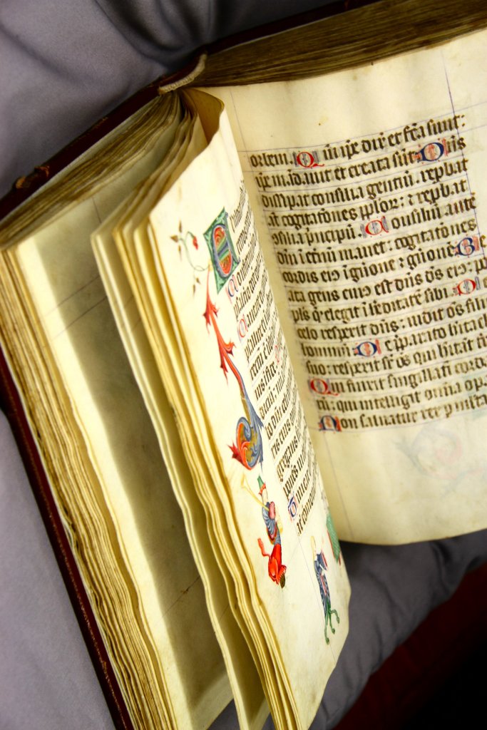 14C illuminated vellum