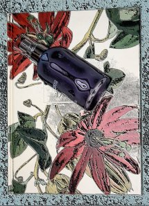 Desk diary and cologne