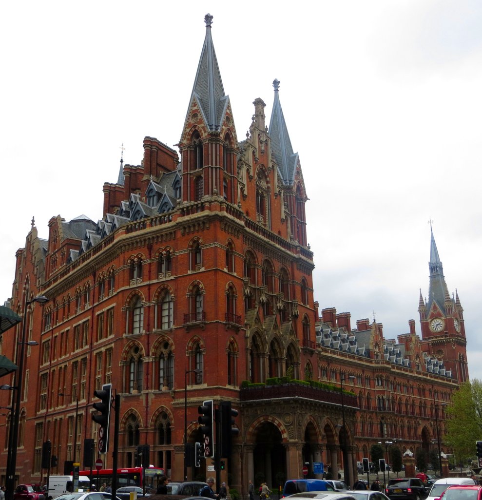 The former Midland Grand Hotel, St Pancras