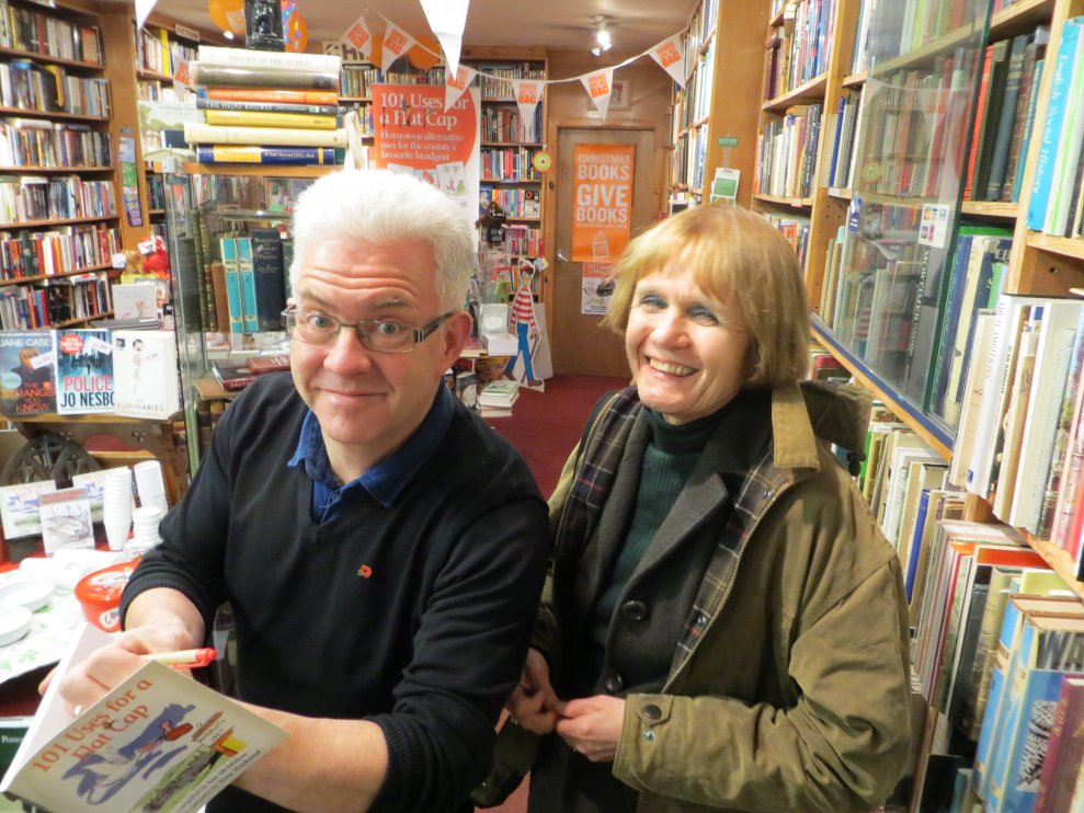 Nowt like a reet wild book signin'...