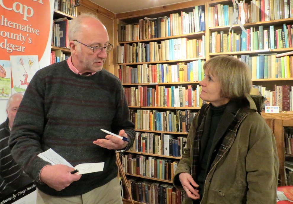 The fabulous Tony Husband, putting me in the picture...