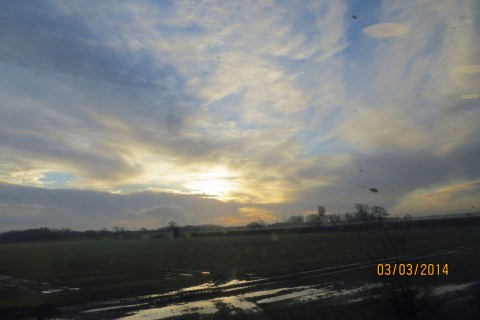 From the train window