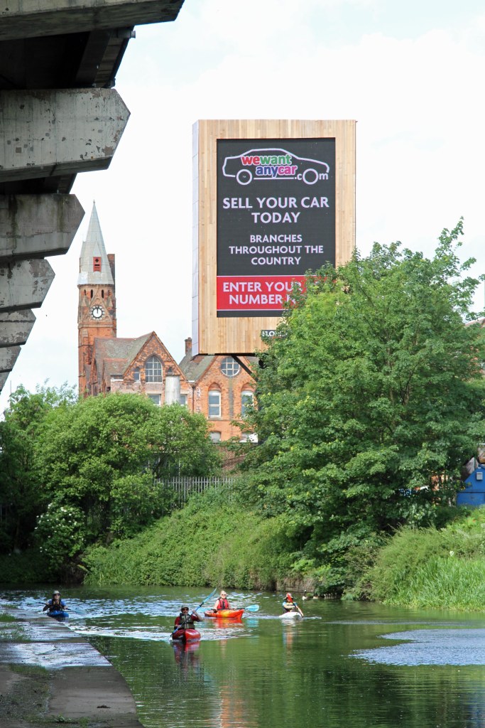 M5 cantilever and kayaks