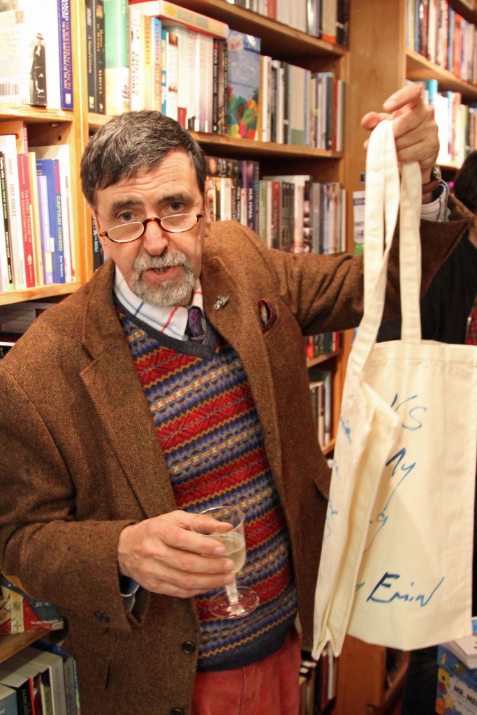 Richard of Rickaro Books presents the Tracey Emin-endorsed Books Are My Bag bag