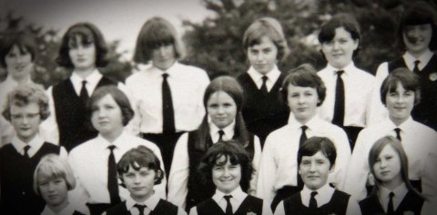 Guess which is the young Christina James!