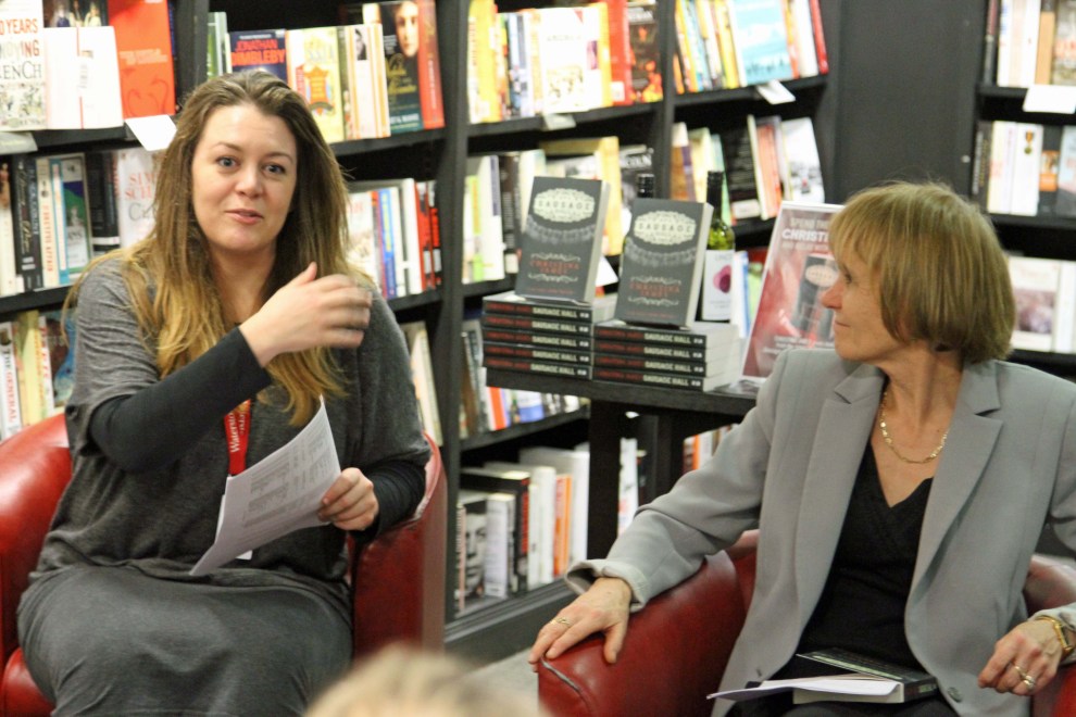Waterstones Covent Garden Manager Jen Shenton welcomes me to her beautiful bookshop