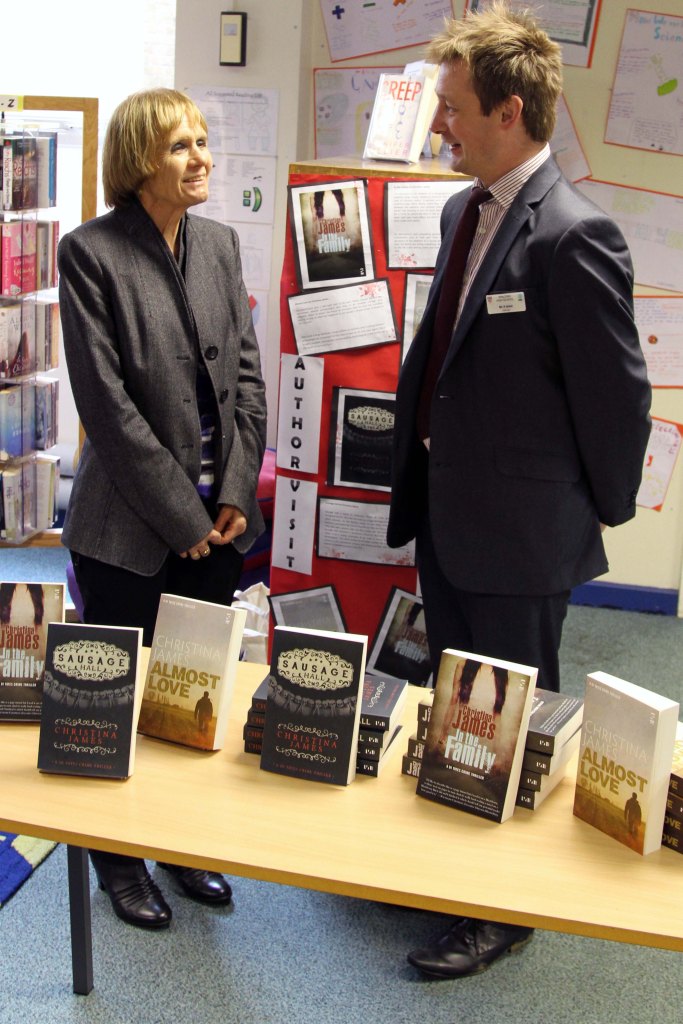 With Adrian Isted, Head of English