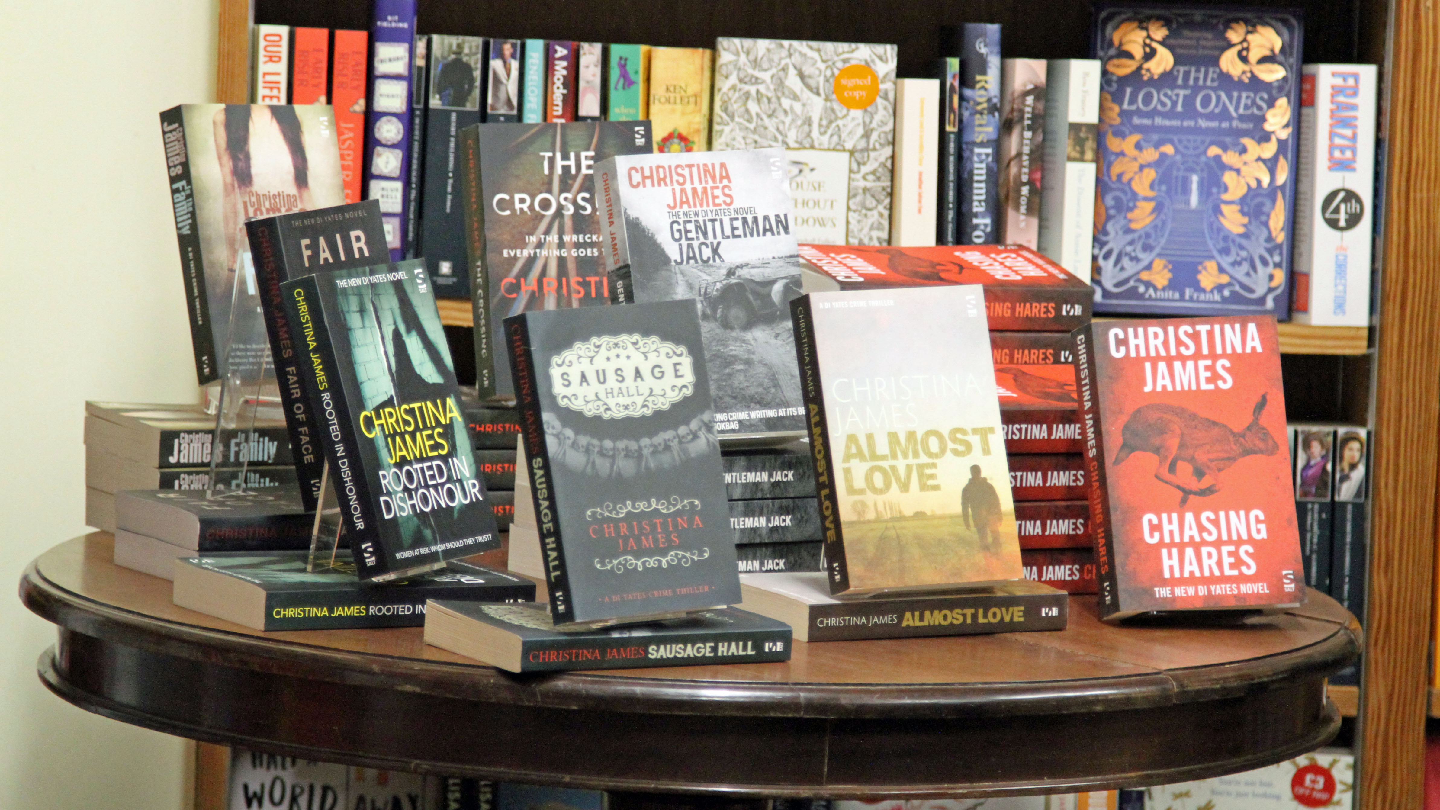 Bookmark display of DI Yates